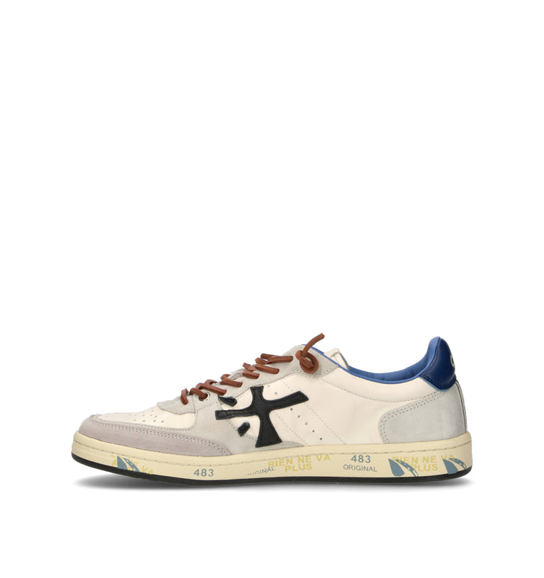 PREMIATA Sneaker uomo bianca in pelle
