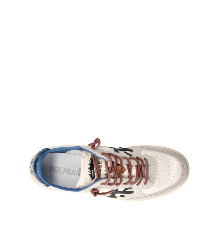 PREMIATA Sneaker uomo bianca in pelle