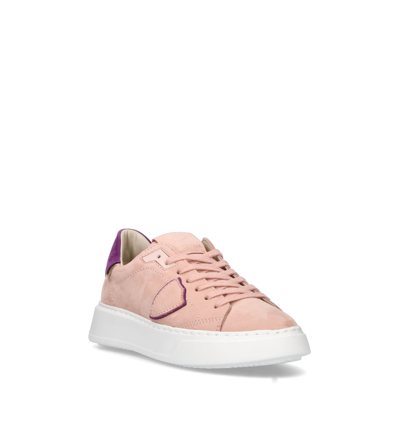 PHILIPPE MODEL Sneaker donna rosa/viola in nabuk
