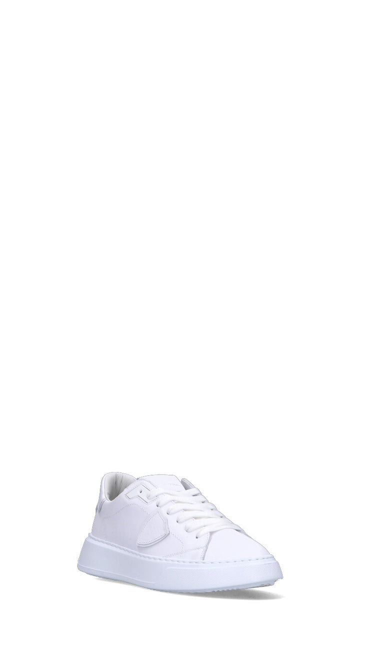 PHILIPPE MODEL Sneaker donna bianca in pelle