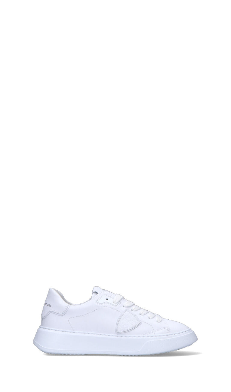 PHILIPPE MODEL Sneaker donna bianca in pelle