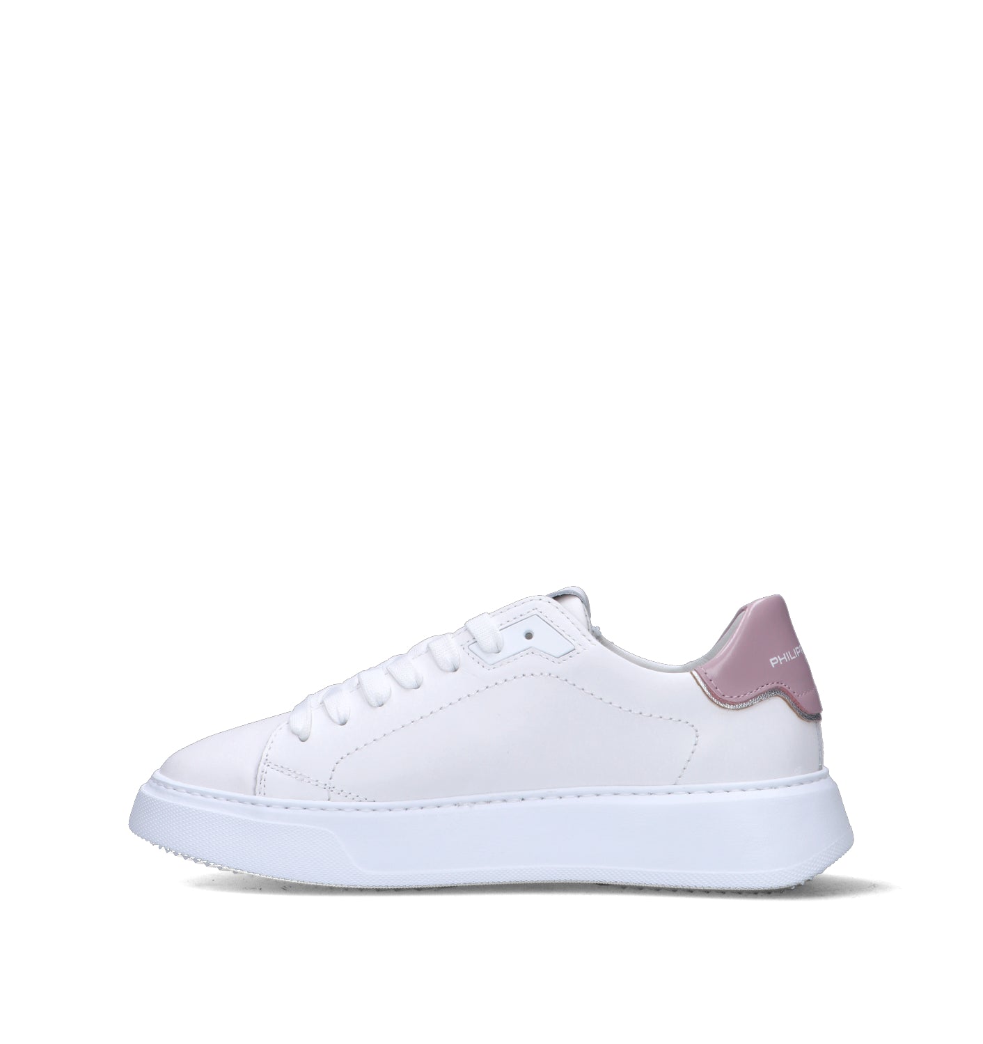 PHILIPPE MODEL Sneaker donna bianca in pelle