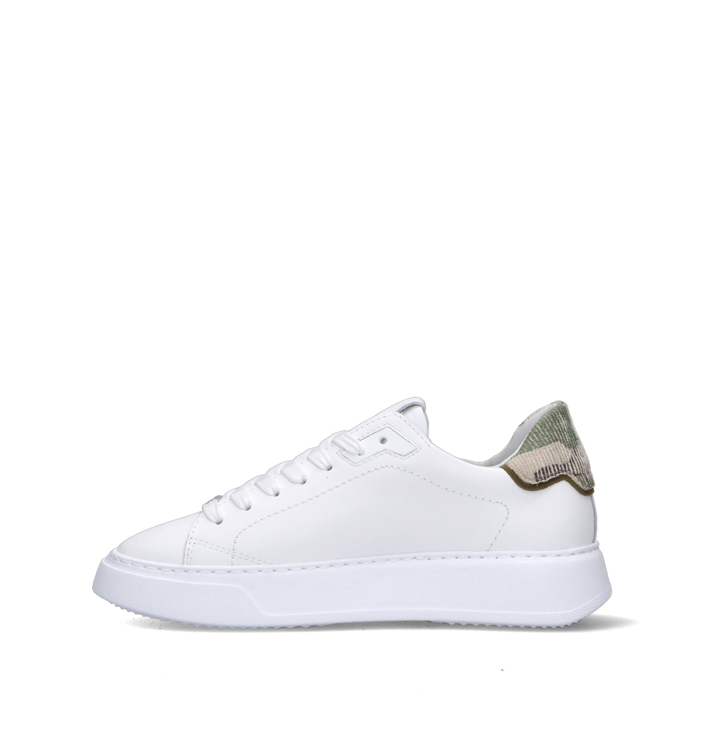 PHILIPPE MODEL Sneaker donna bianca in pelle