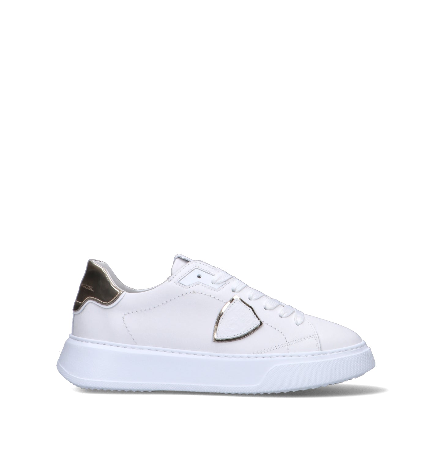 PHILIPPE MODEL Sneaker donna bianca in pelle