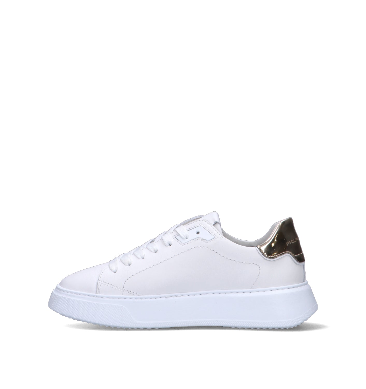 PHILIPPE MODEL Sneaker donna bianca in pelle