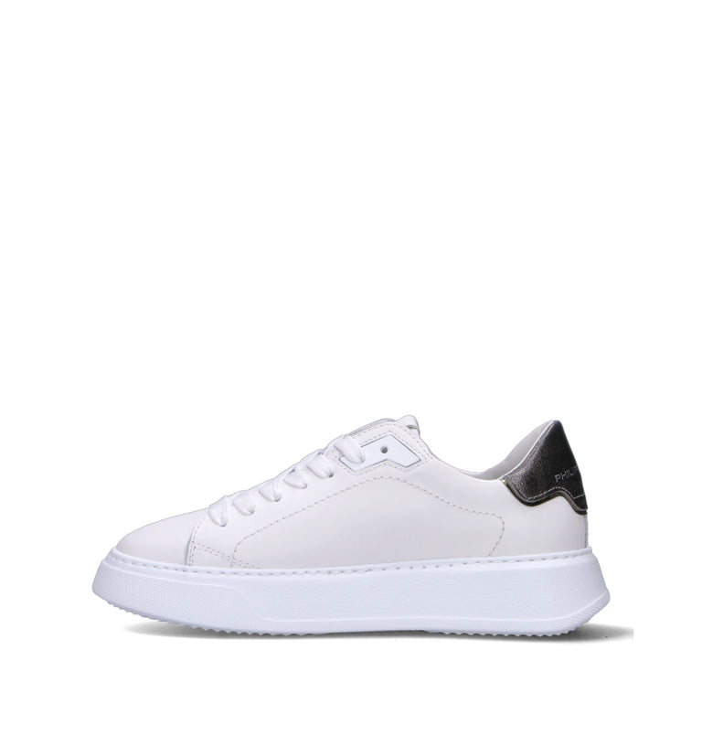 PHILIPPE MODEL Sneaker donna bianca in pelle