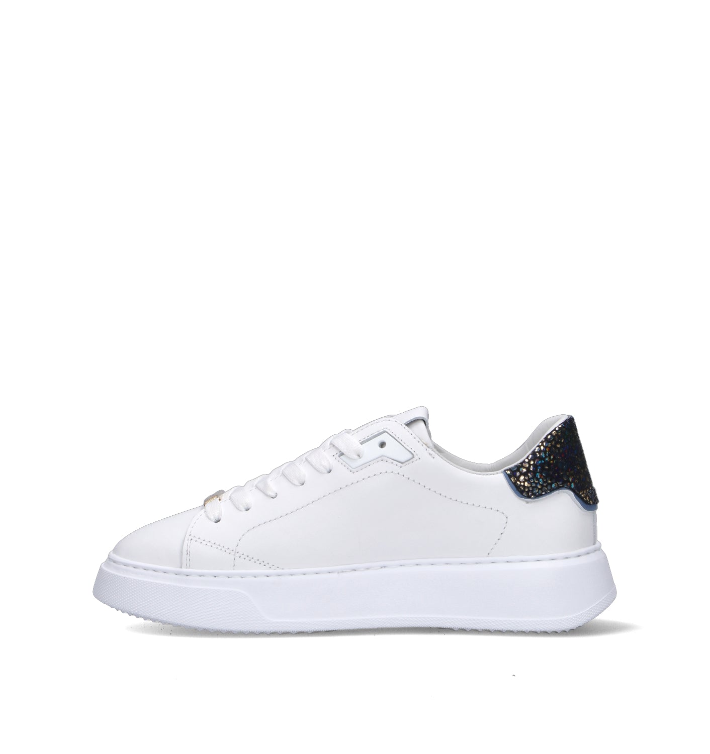 PHILIPPE MODEL Sneaker donna bianca in pelle