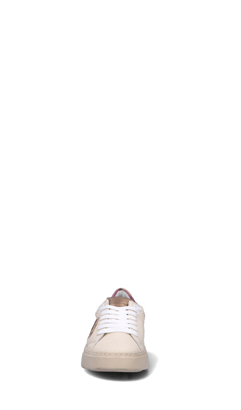 PHILIPPE MODEL Sneaker donna beige in pelle