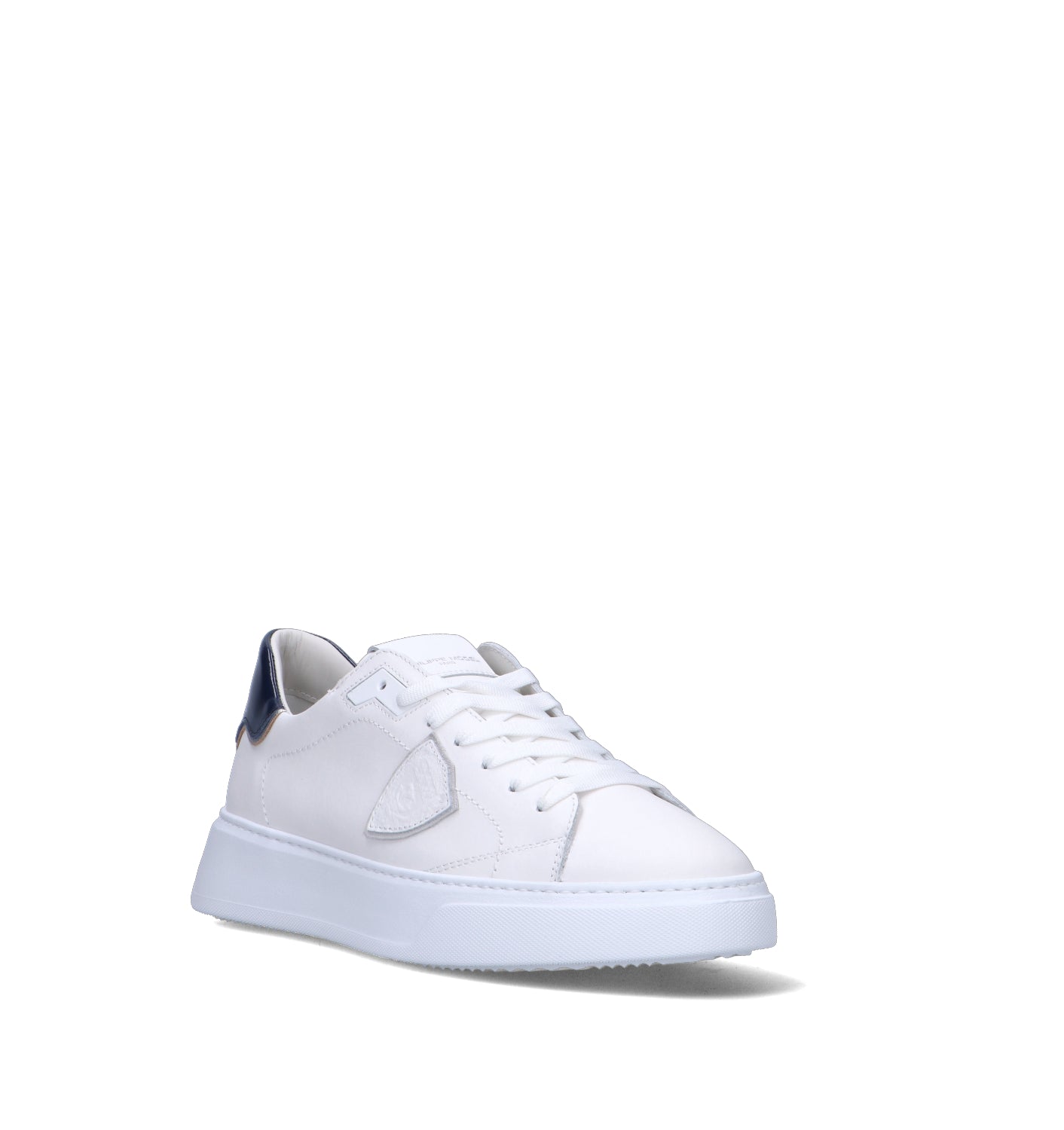 PHILIPPE MODEL Sneaker uomo bianca in pelle