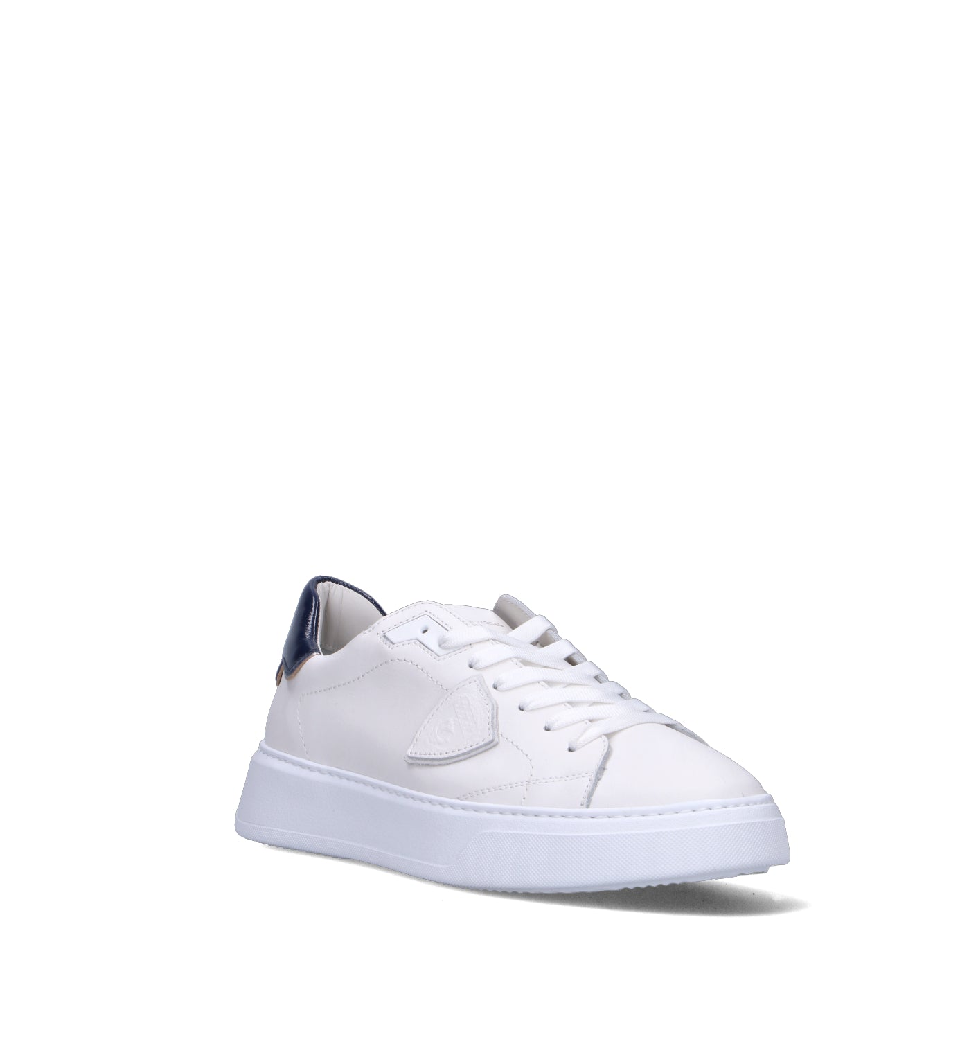 PHILIPPE MODEL Sneaker uomo bianca in pelle