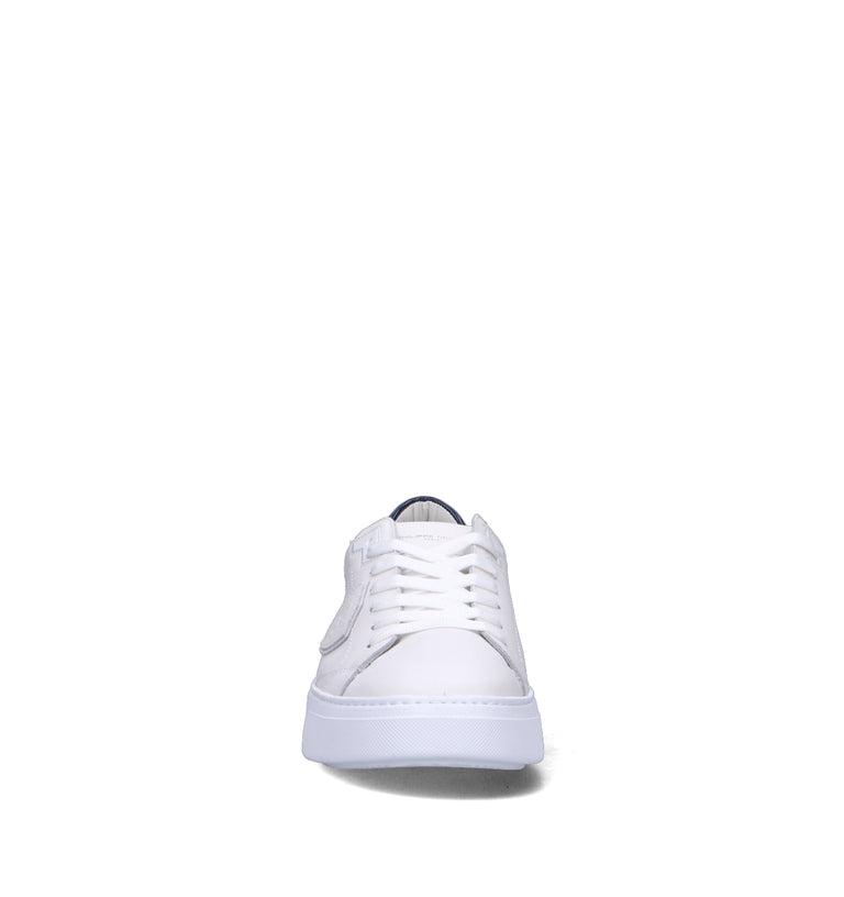 PHILIPPE MODEL Sneaker uomo bianca in pelle