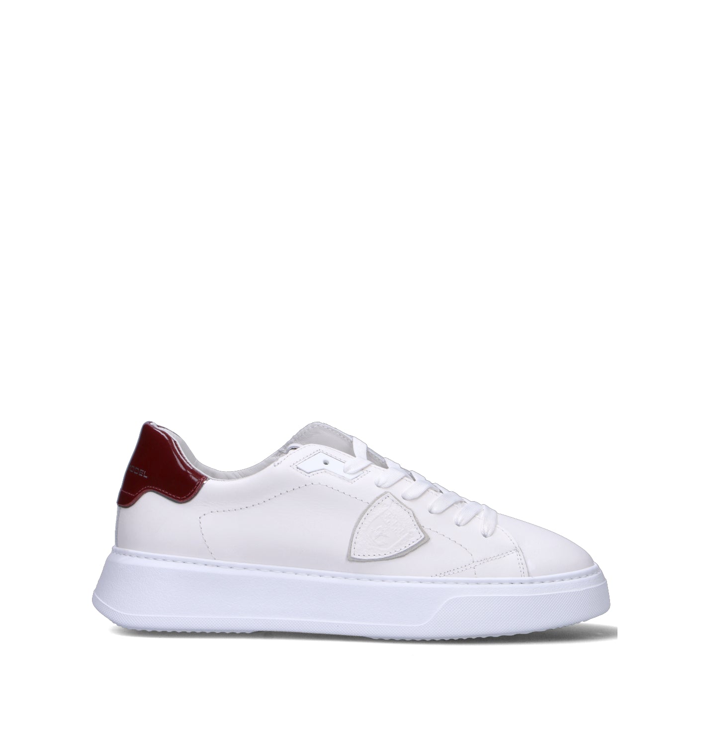 PHILIPPE MODEL Sneaker uomo bianca in pelle