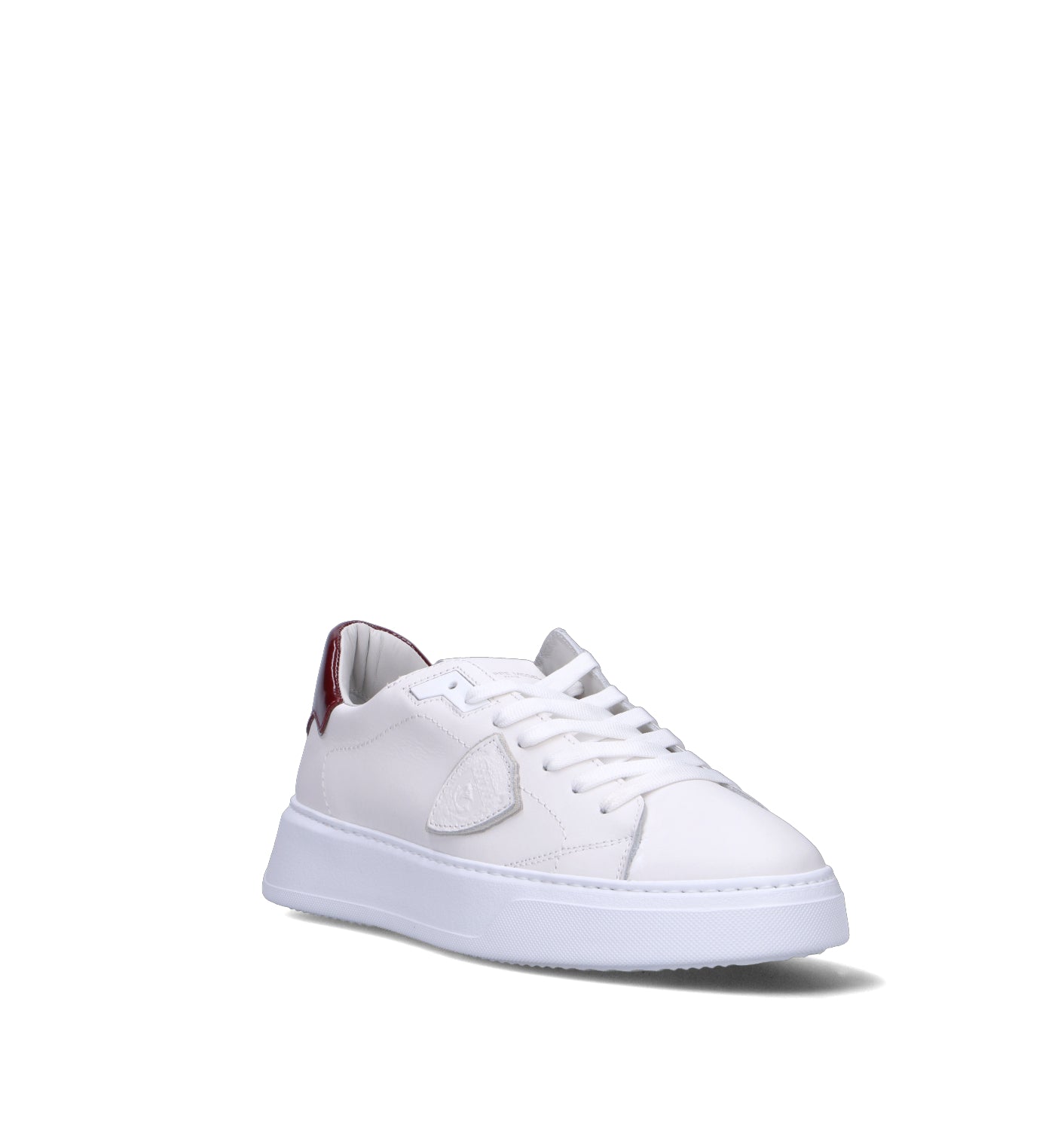 PHILIPPE MODEL Sneaker uomo bianca in pelle