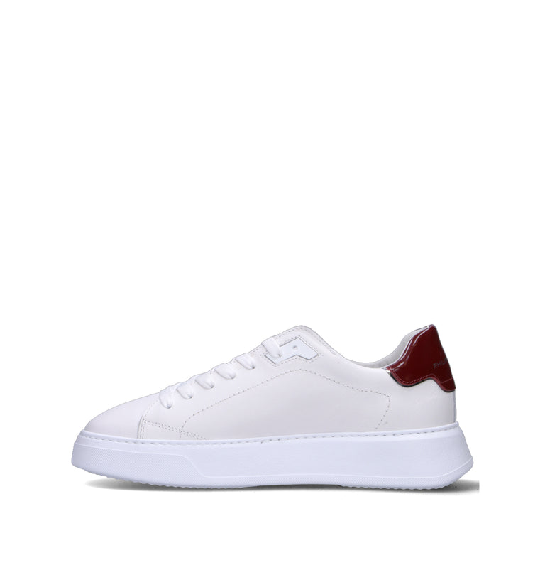 PHILIPPE MODEL Sneaker uomo bianca in pelle