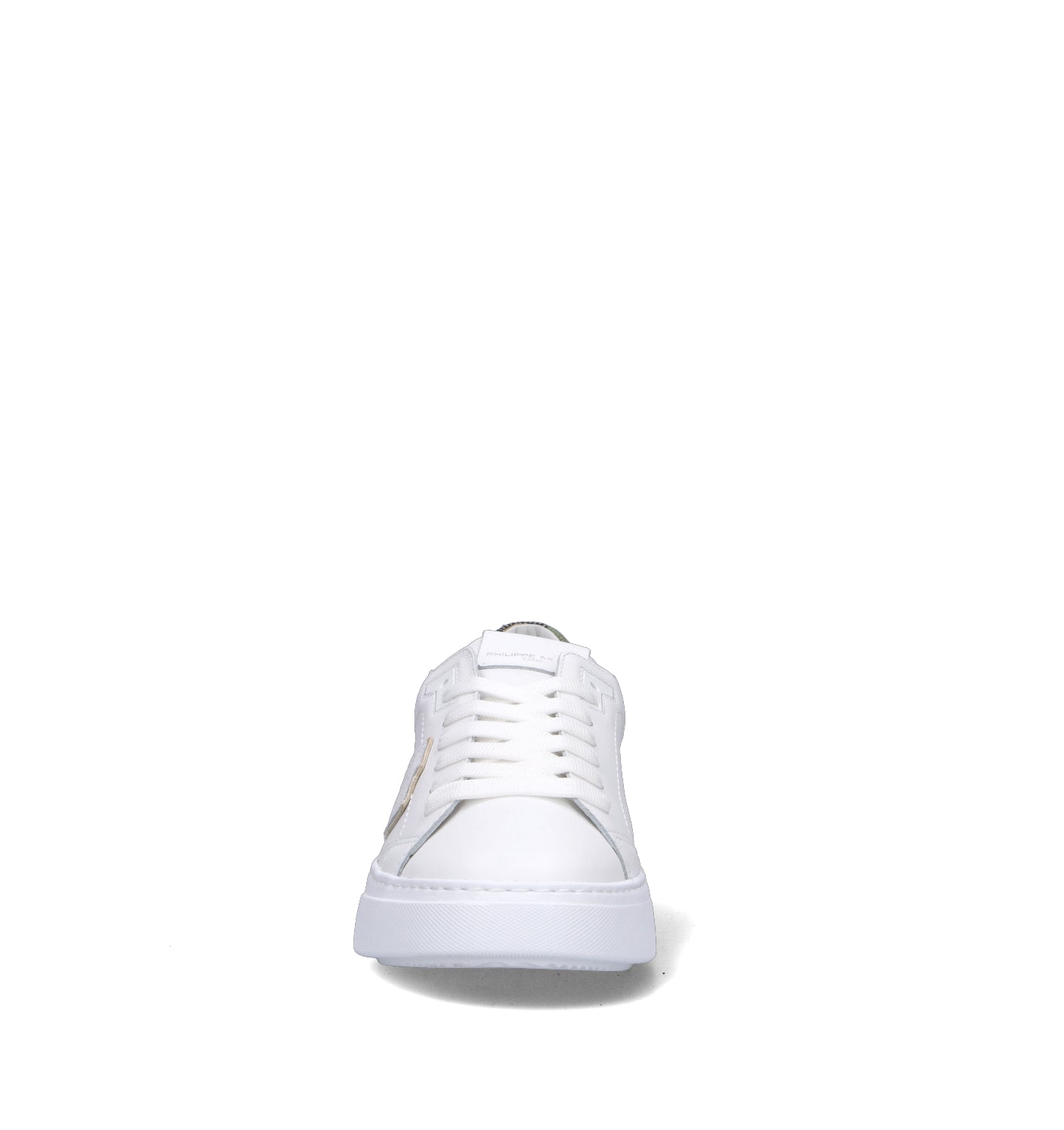 PHILIPPE MODEL Sneaker uomo bianca in pelle