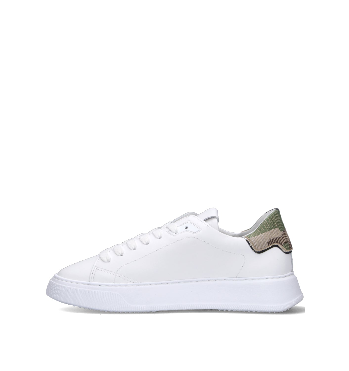 PHILIPPE MODEL Sneaker uomo bianca in pelle