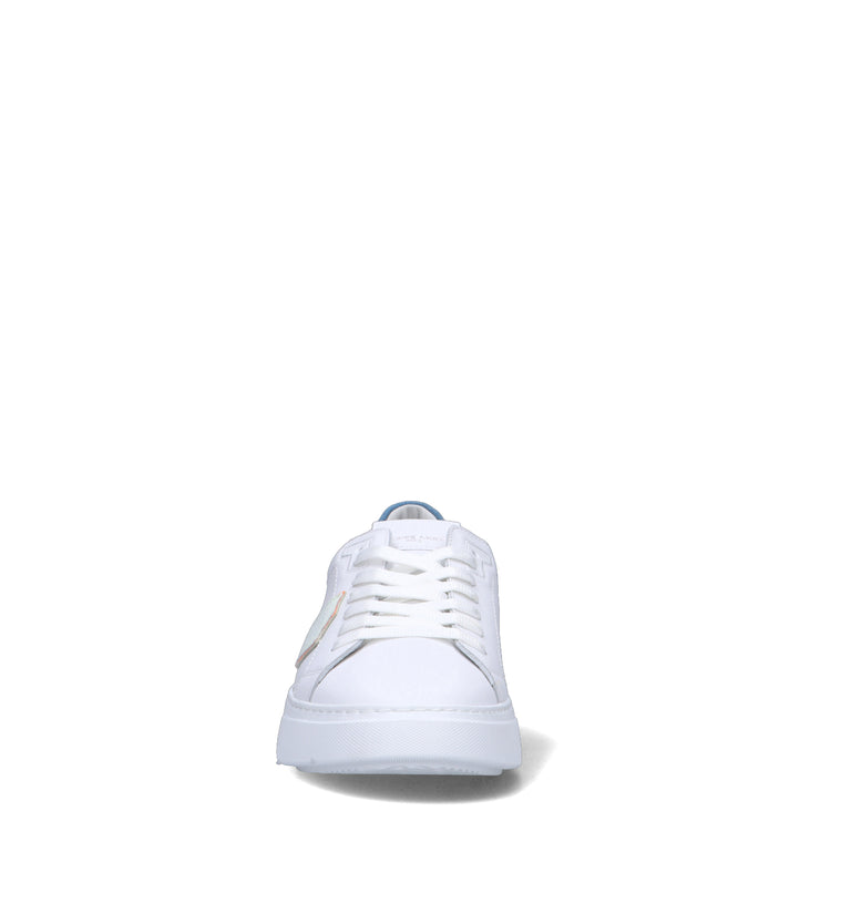 PHILIPPE MODEL Sneaker uomo bianca/denim