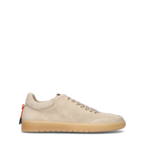 BARRACUDA Sneaker uomo beige in suede