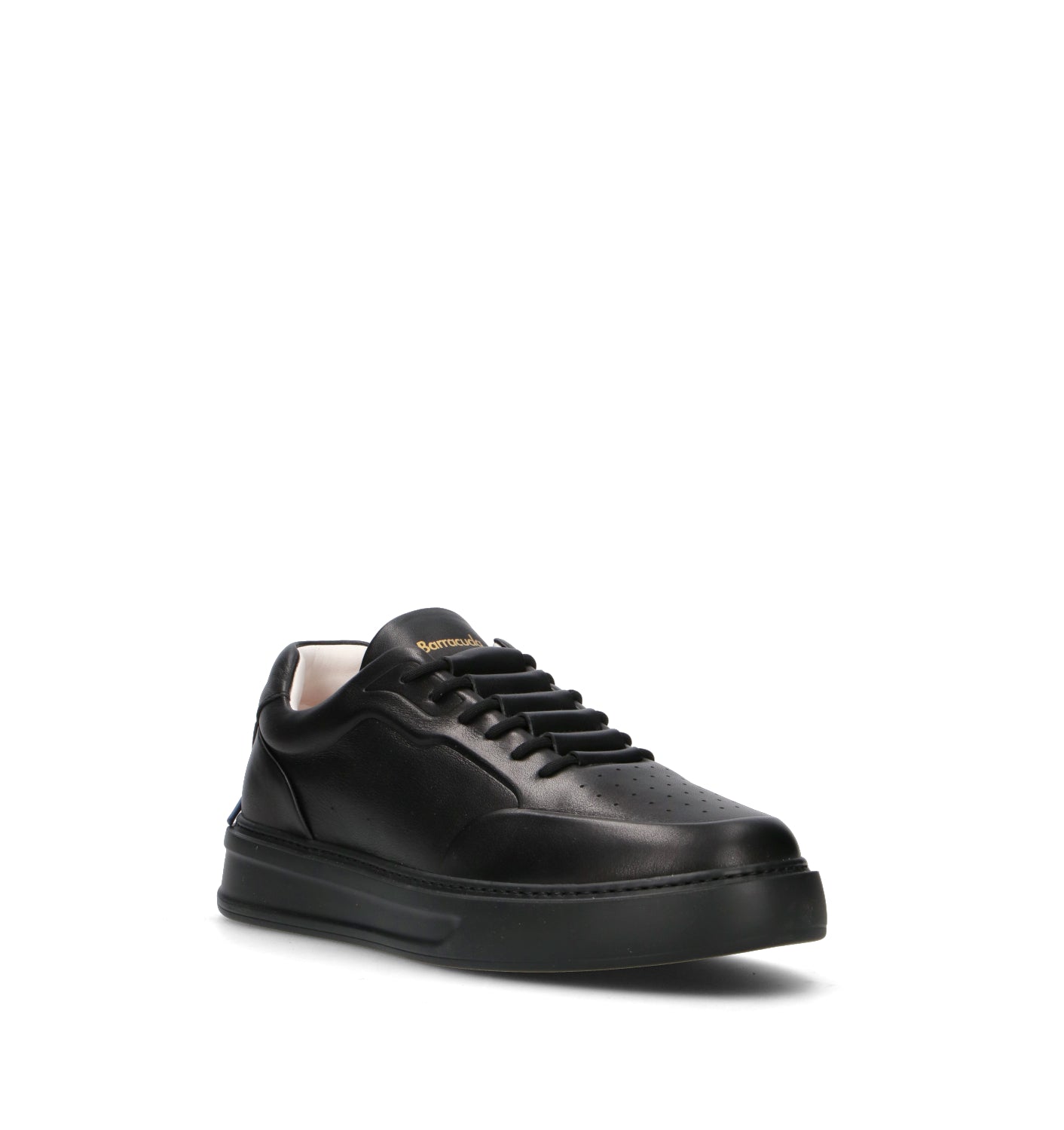 BARRACUDA Sneaker uomo nera in pelle