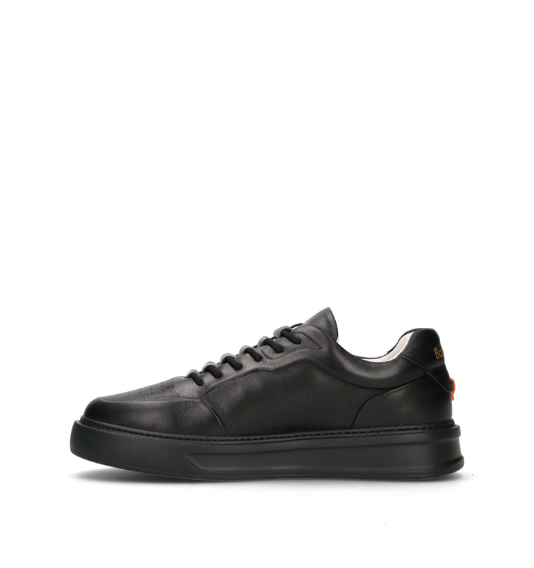 BARRACUDA Sneaker uomo nera in pelle