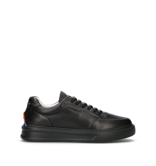 BARRACUDA Sneaker uomo nera in pelle