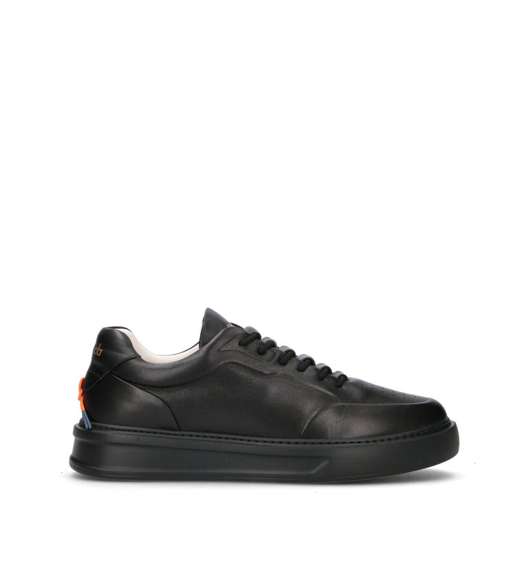 BARRACUDA Sneaker uomo nera in pelle