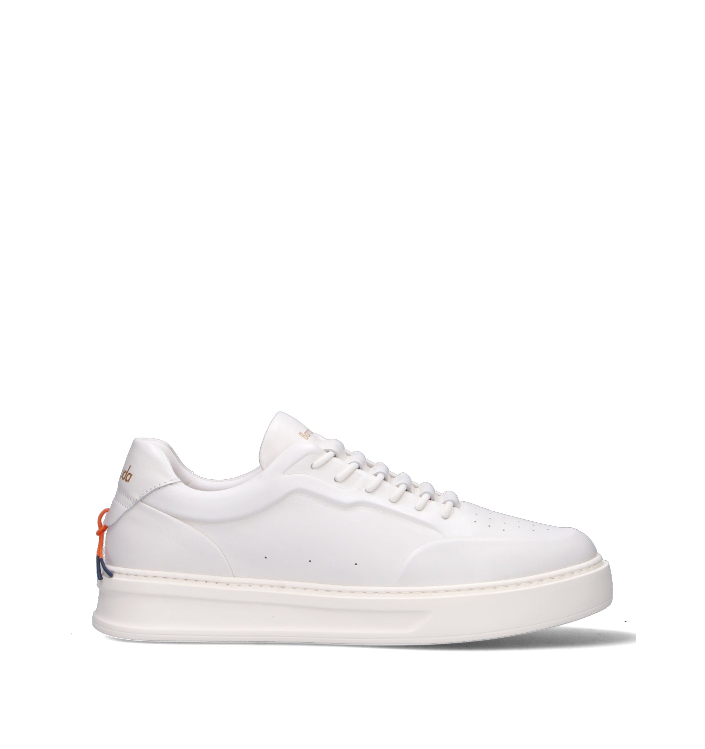 BARRACUDA Sneaker uomo bianca in pelle