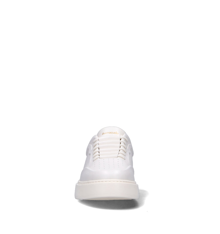 BARRACUDA Sneaker uomo bianca in pelle