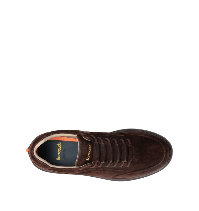 BARRACUDA Sneaker uomo marrone in suede