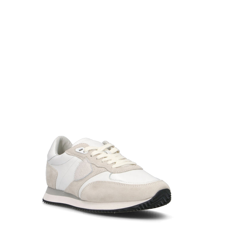 PHILIPPE MODEL Sneaker donna bianca in pelle