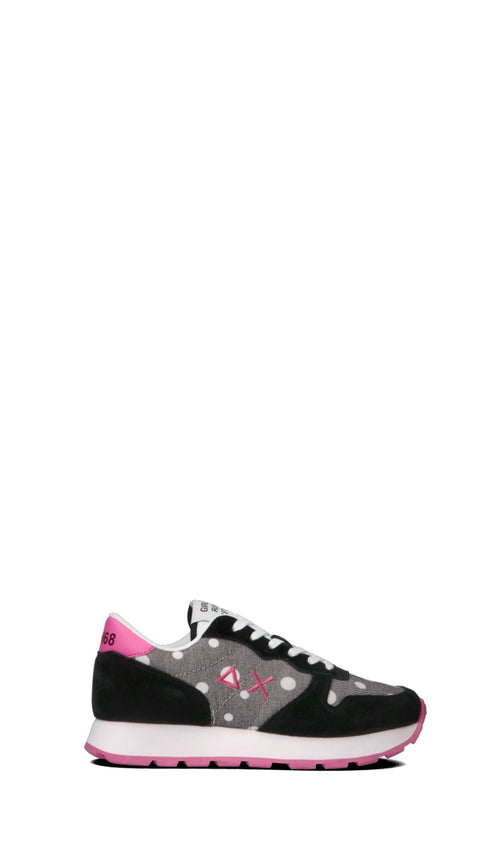 SUN68 Sneaker donna nera/rosa