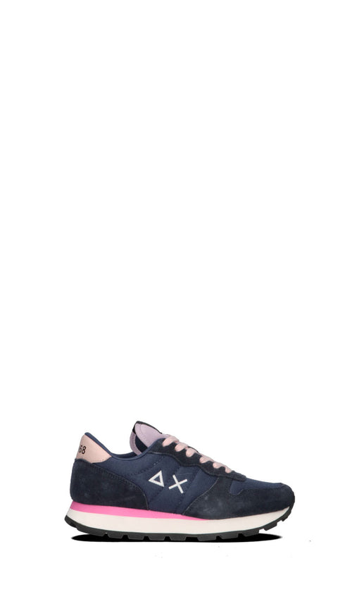 SUN68 ALLY SOLID NYLON Sneaker donna blu