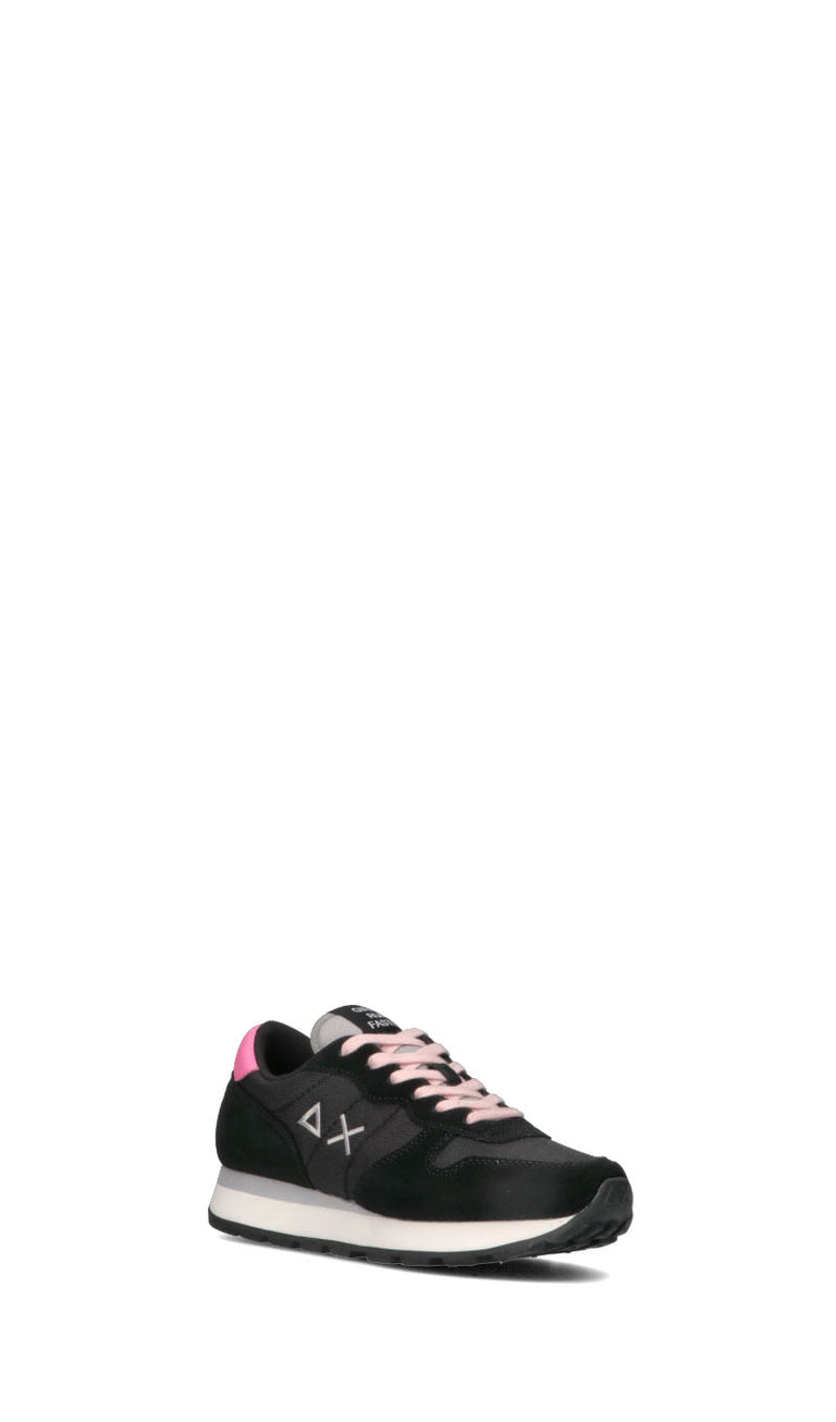 SUN68 ALLY SOLID NYLON Sneaker donna nera