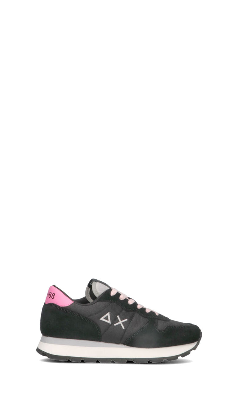 SUN68 ALLY SOLID NYLON Sneaker donna nera