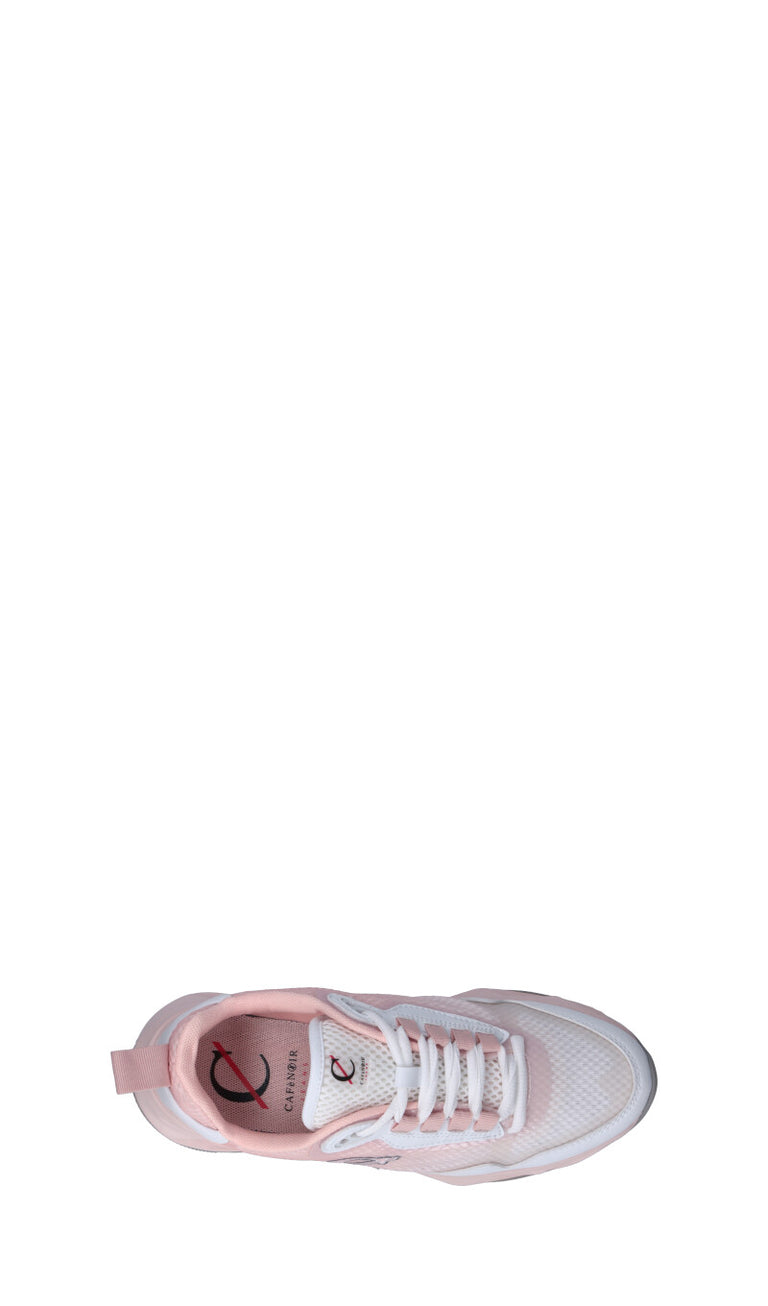 C-JEANS Sneaker donna rosa/bianca in pelle