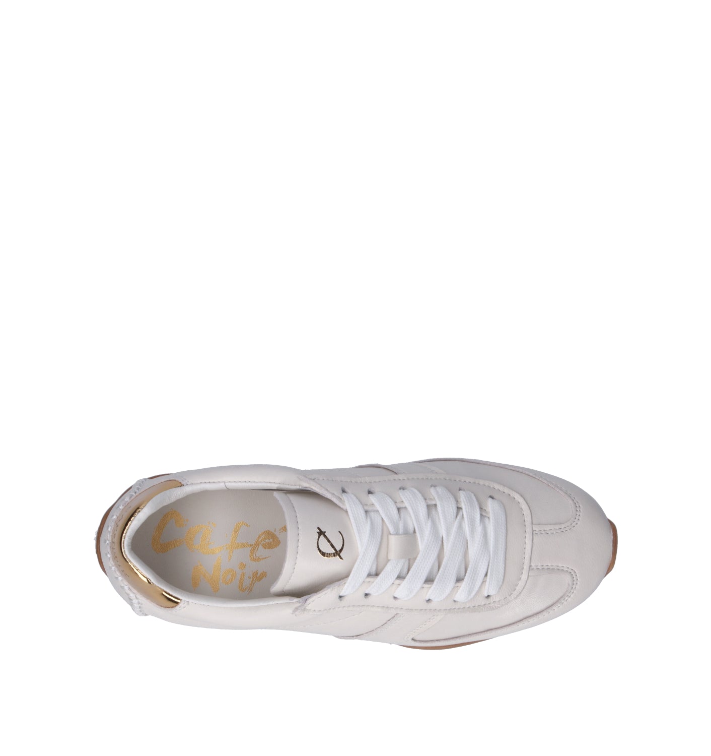 CAFéNOIR Sneaker donna bianca in pelle