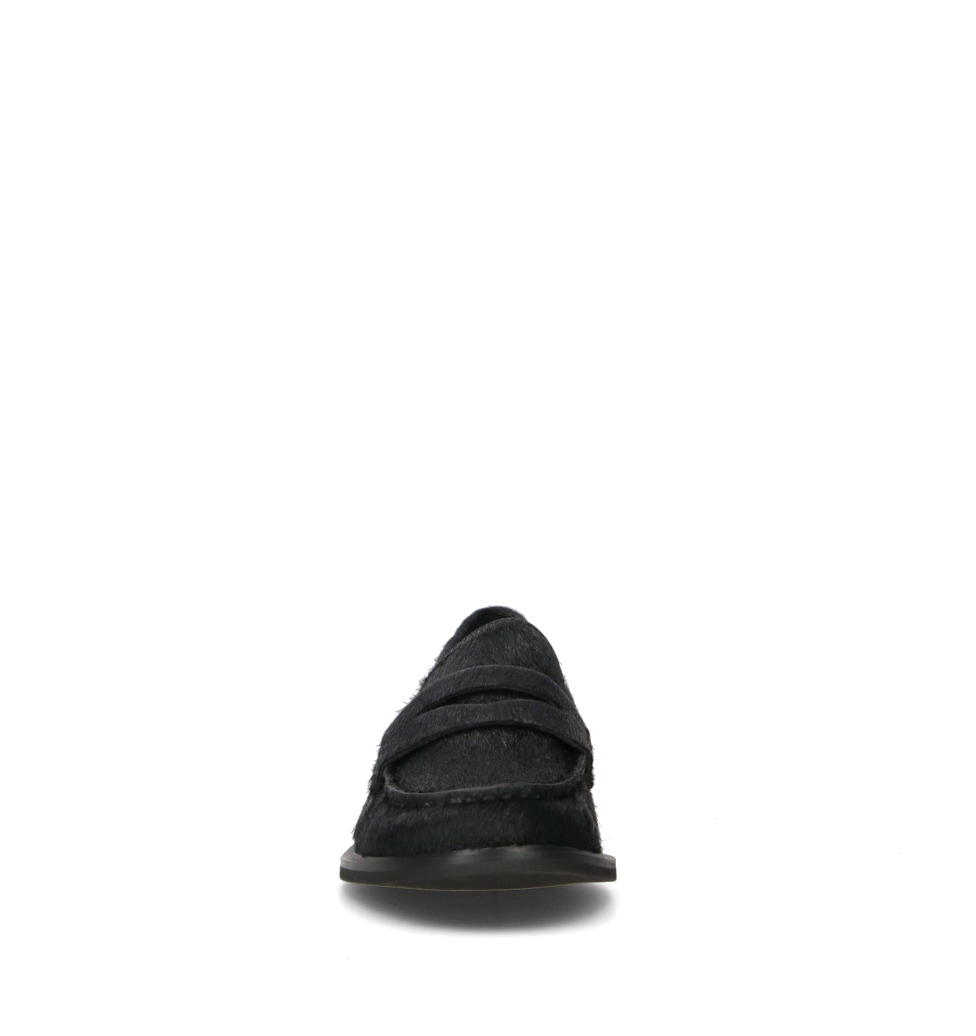 CAFéNOIR Mocassino donna nero in cavallino