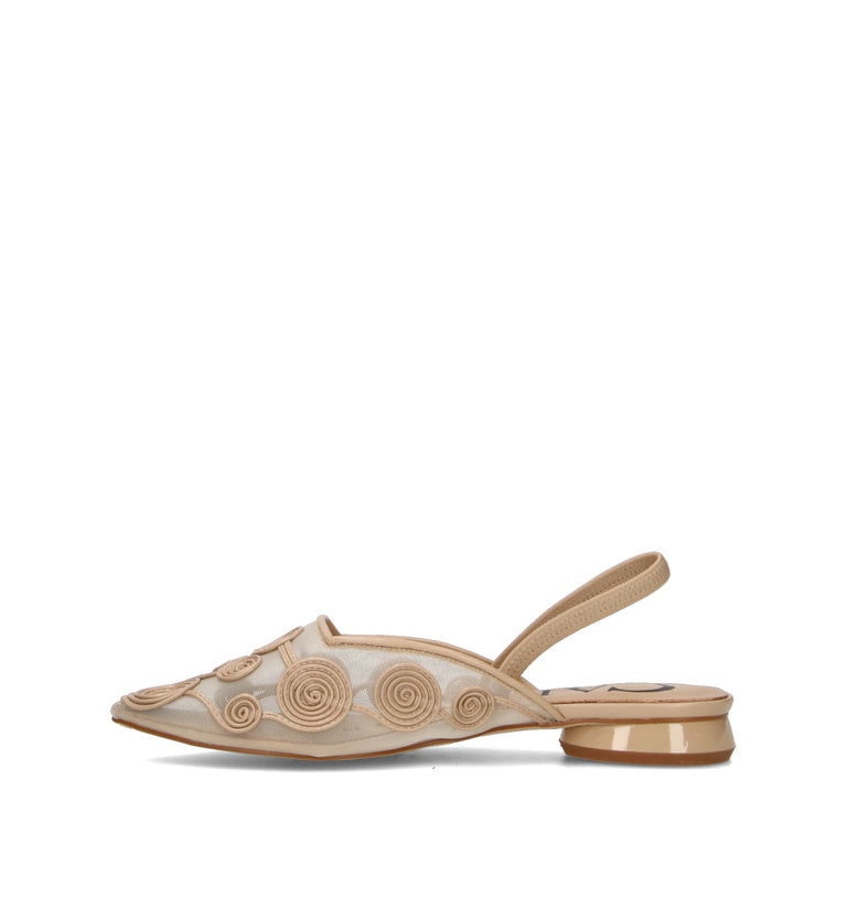 CAFéNOIR Slingback donna beige