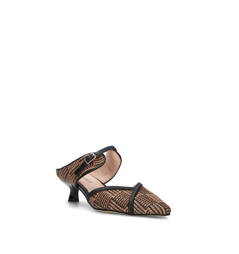 CAFéNOIR Sabot donna nero/beige