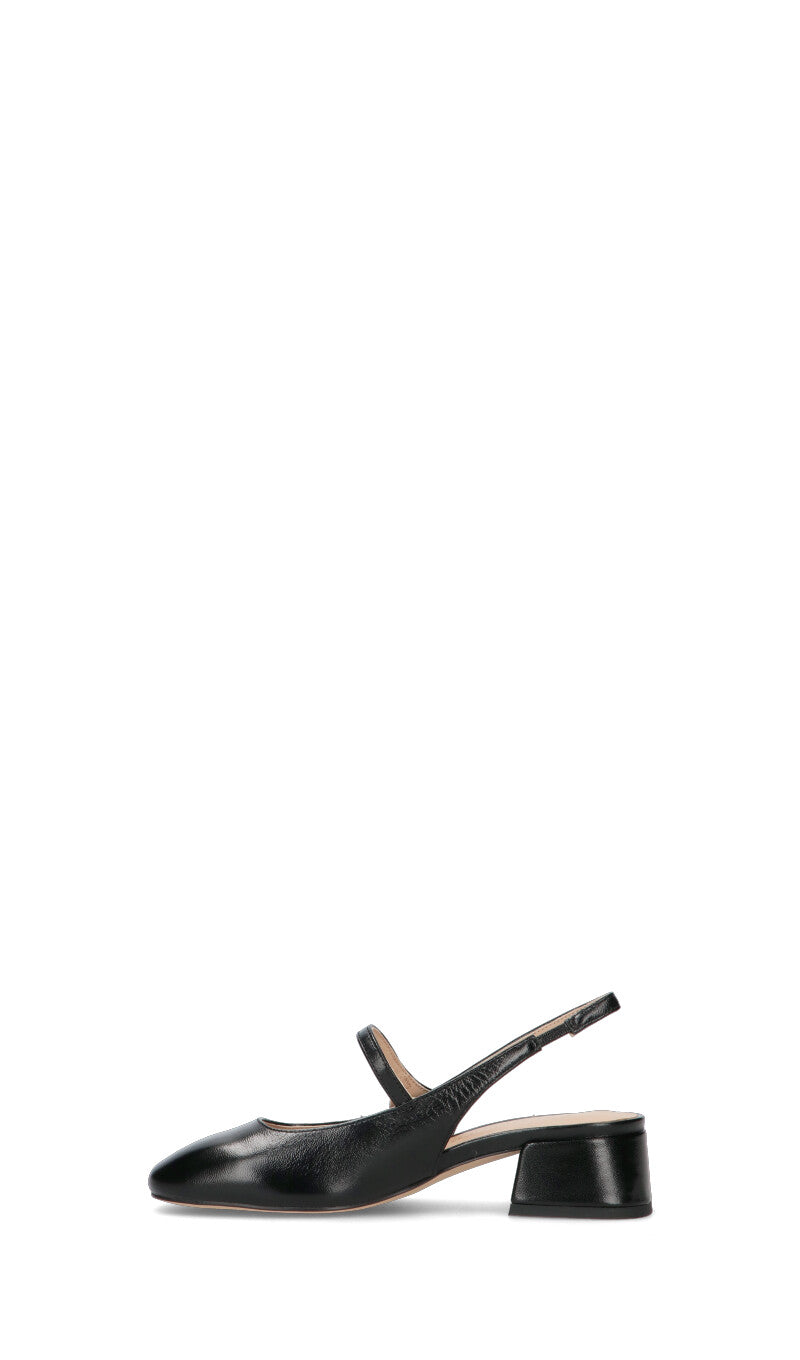 CAFéNOIR Slingback dnna nera in pelle