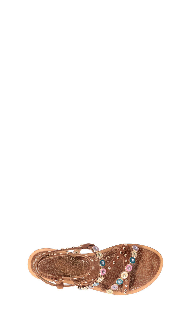 CAFéNOIR Sandalo donna cuoio in suede