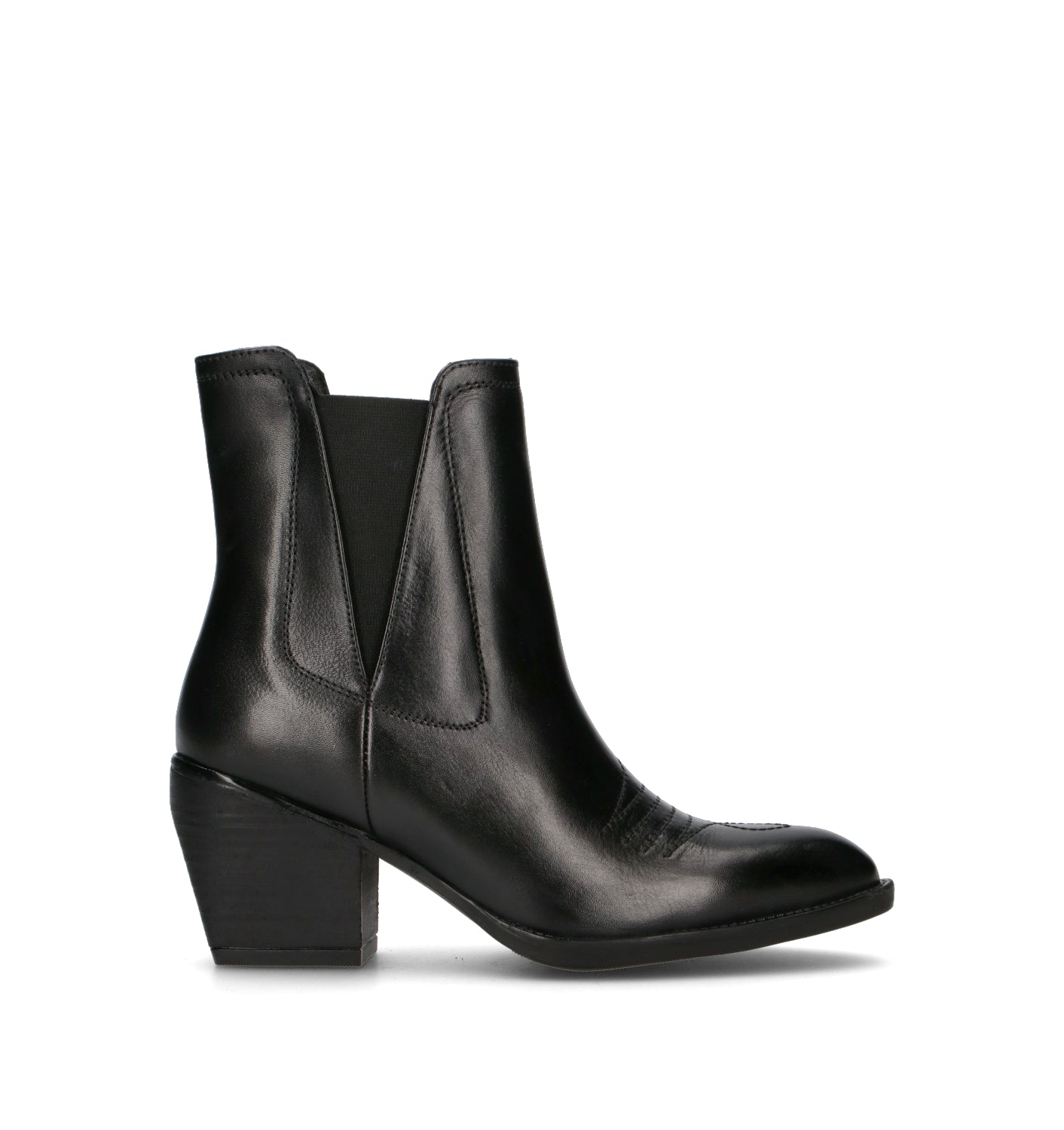 CAFéNOIR Tronchetto donna nero in pelle