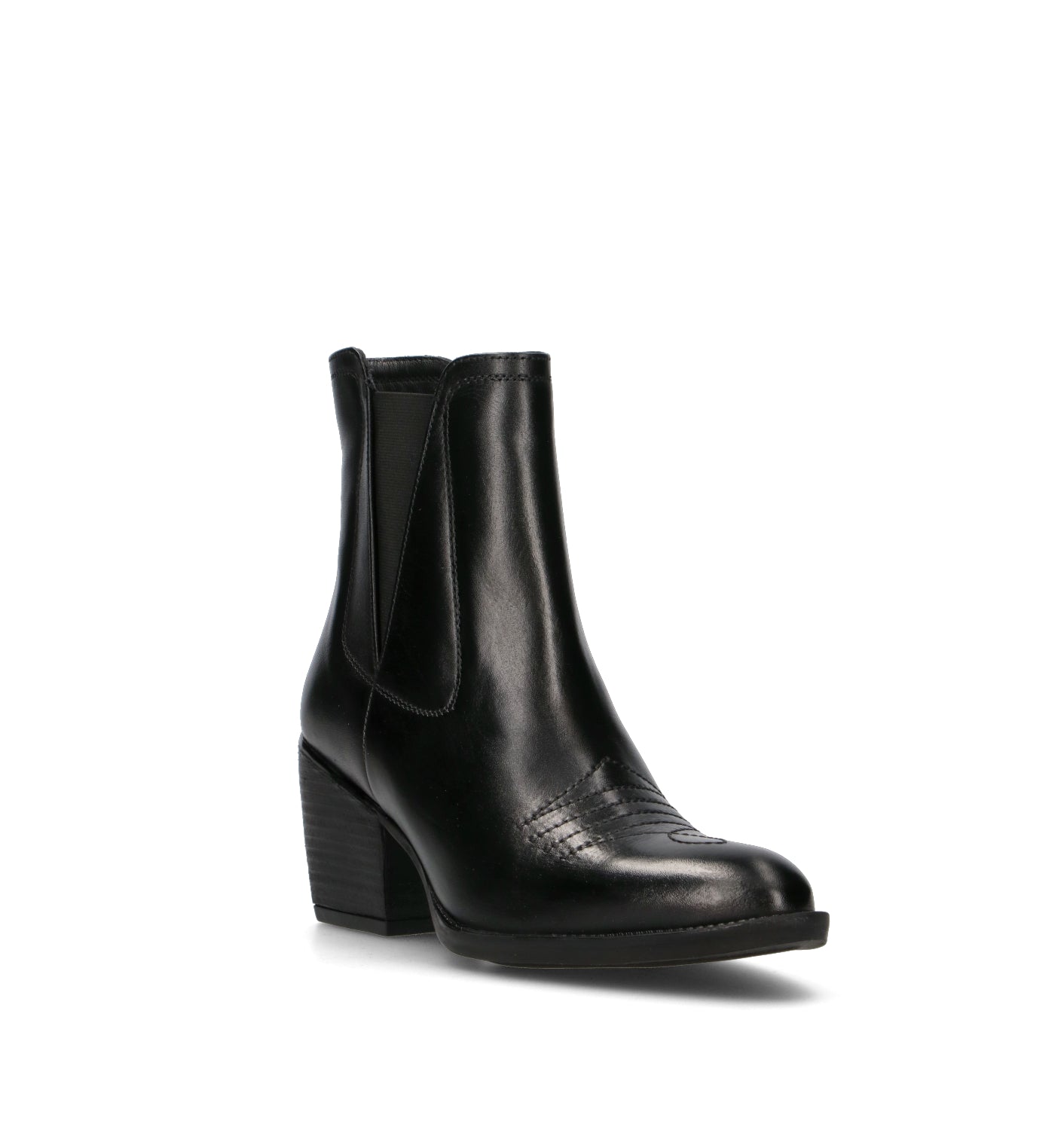 CAFéNOIR Tronchetto donna nero in pelle