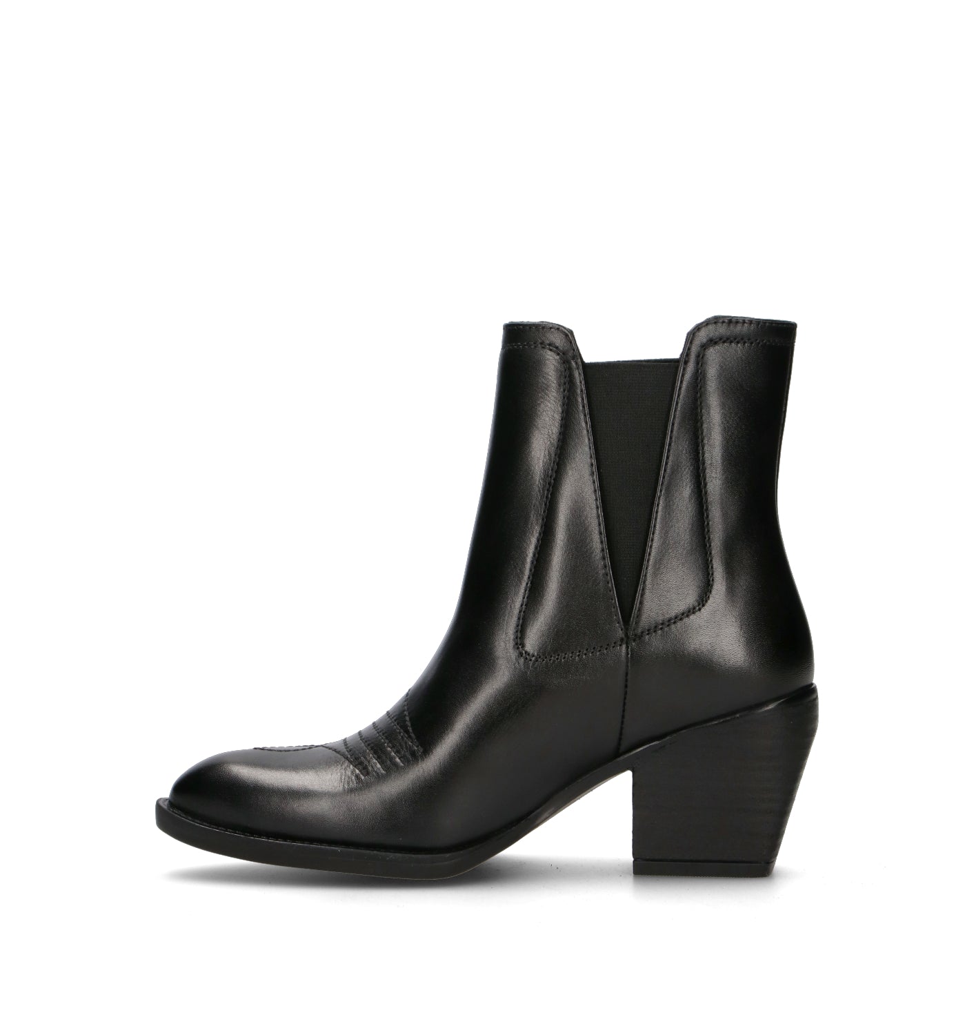 CAFéNOIR Tronchetto donna nero in pelle