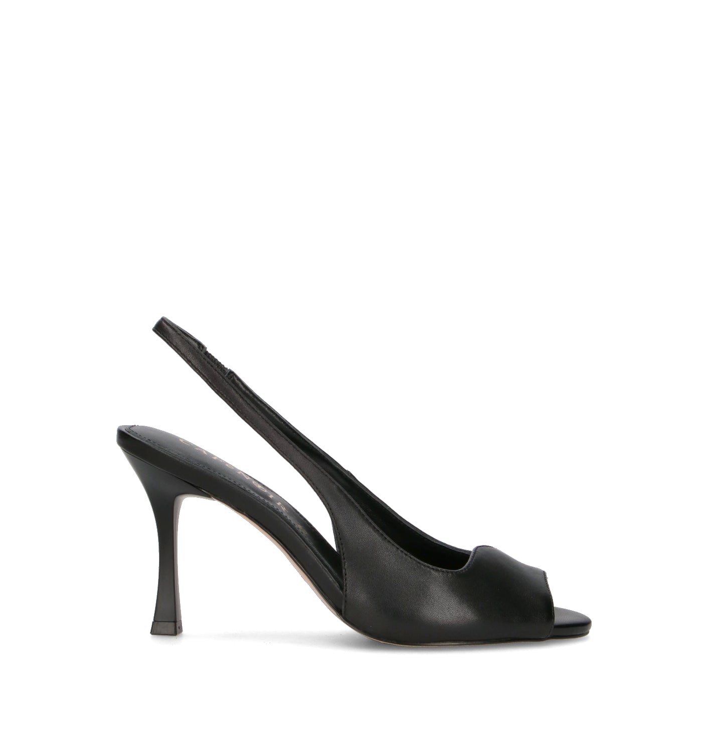 CAFéNOIR Sandalo donna nero in pelle