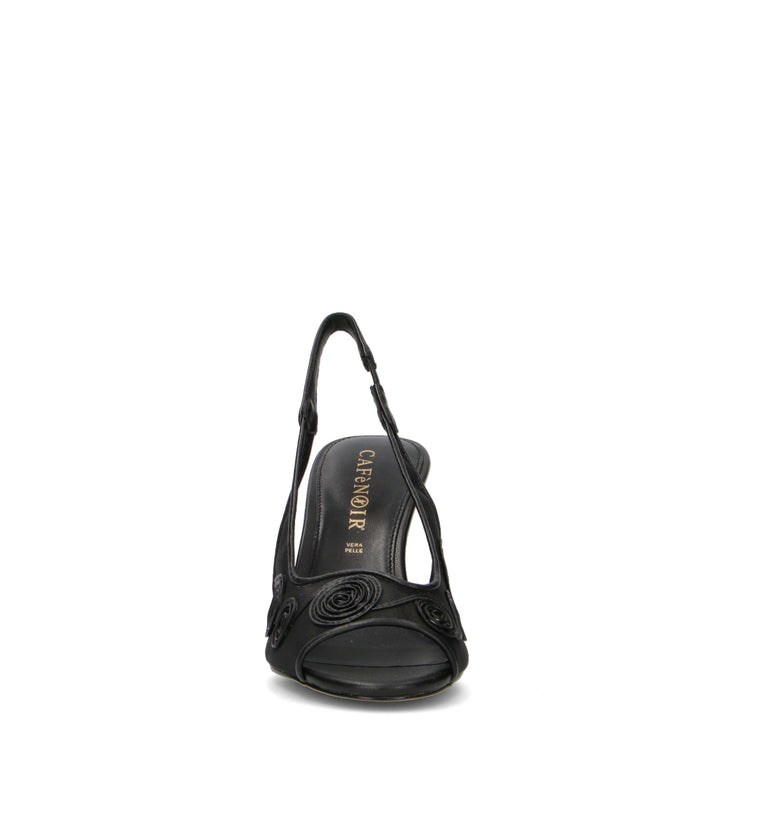 CAFéNOIR Sandalo donna nero