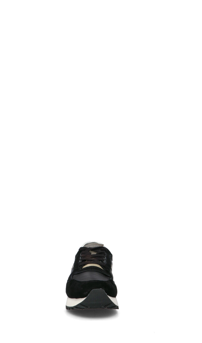 CAFéNOIR Sneaker uomo nera in suede