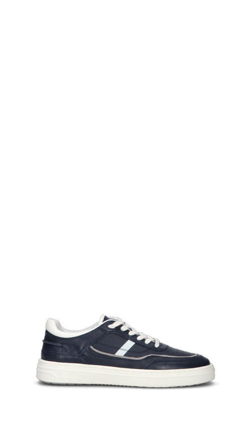CAFéNOIR Sneaker uomo blu/bianca in pelle
