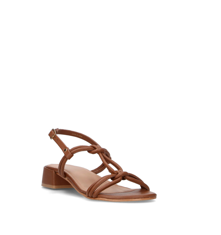 CAFéNOIR Sandalo donna cuoio in pelle