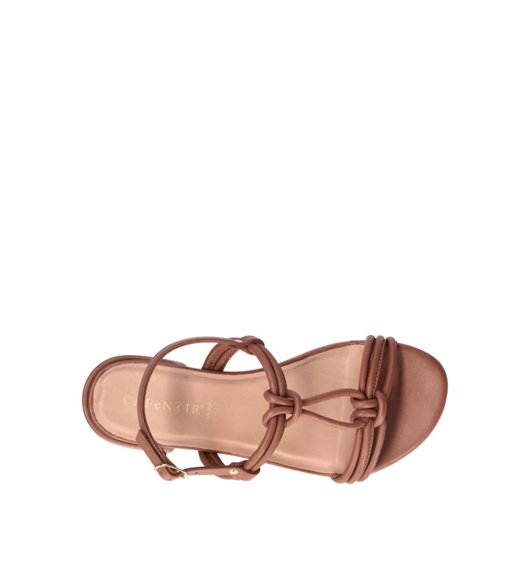 CAFéNOIR Sandalo donna cuoio in pelle